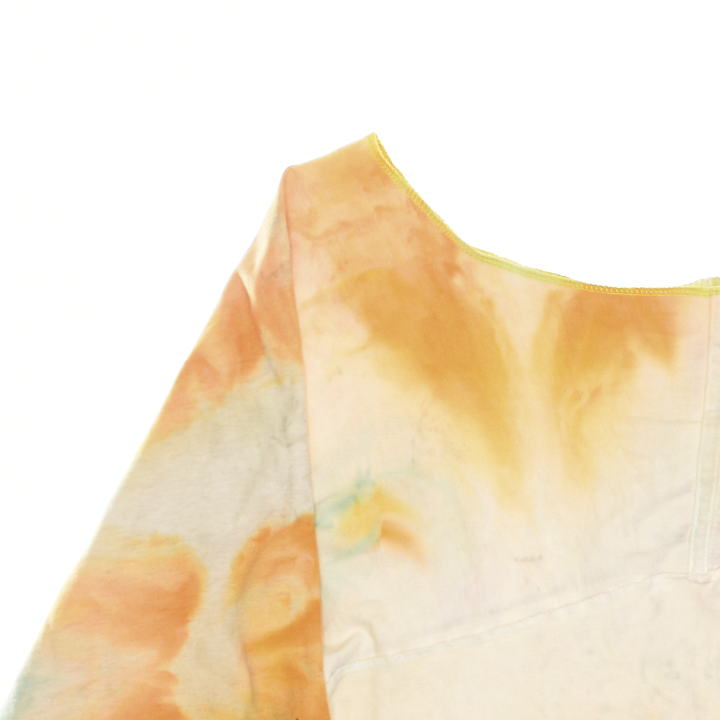 Conan O'Brien Ice Dye Reversible Crop Top