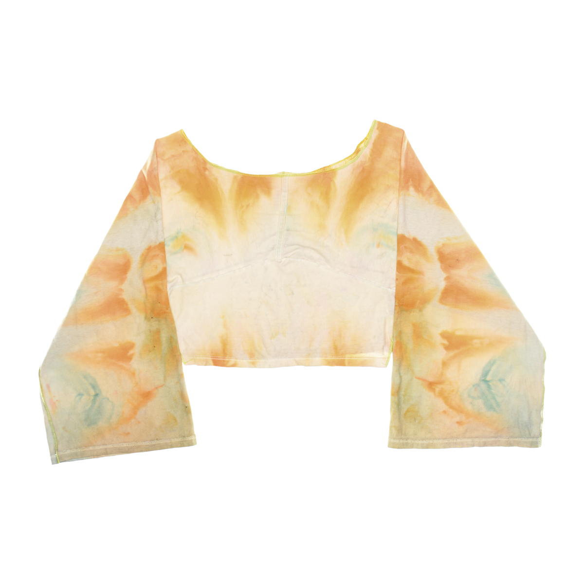 Conan O'Brien Ice Dye Reversible Crop Top