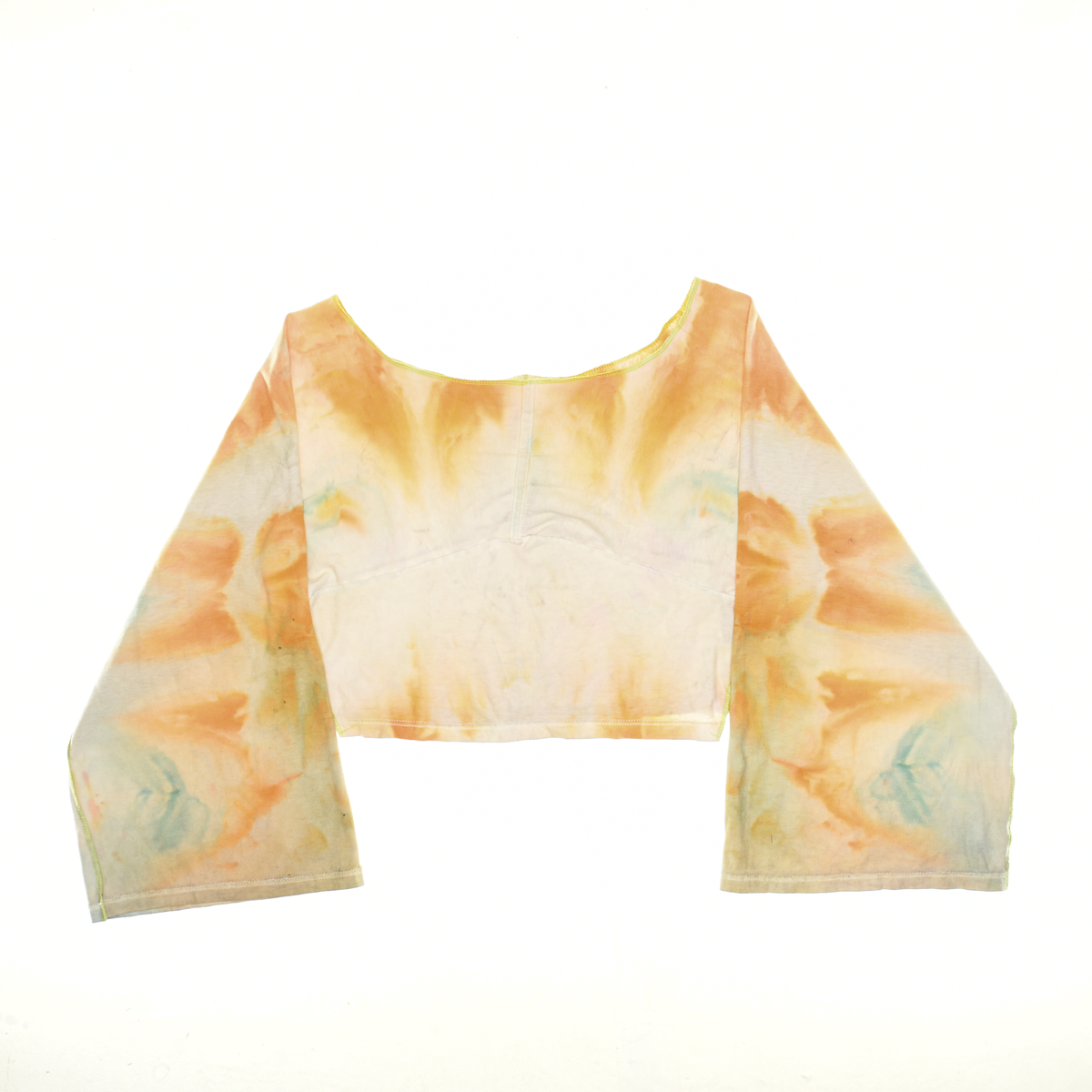 Conan O'Brien Ice Dye Reversible Crop Top