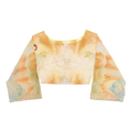 Conan O'Brien Ice Dye Reversible Crop Top