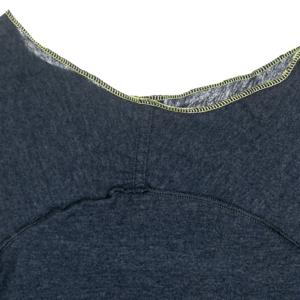 Navy Blue Reversible Crop Top