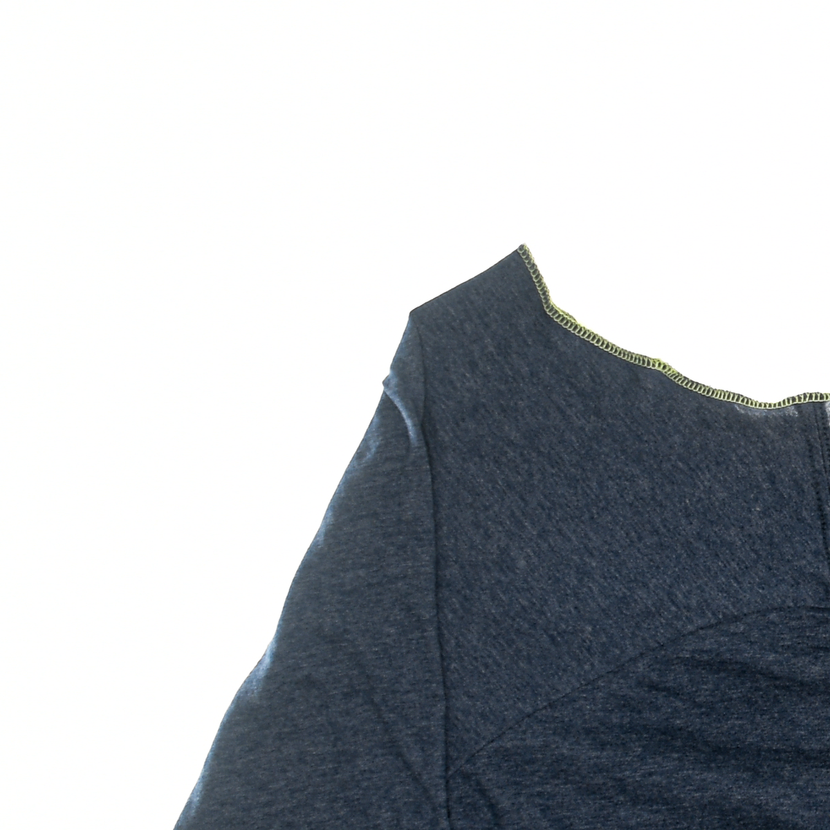Navy Blue Reversible Crop Top