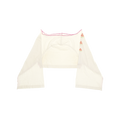 White Watermelon Reversible Crop Top