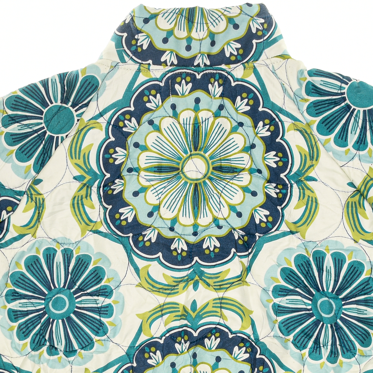 Peacock Blue Mandolin Classic Quilt Bomber