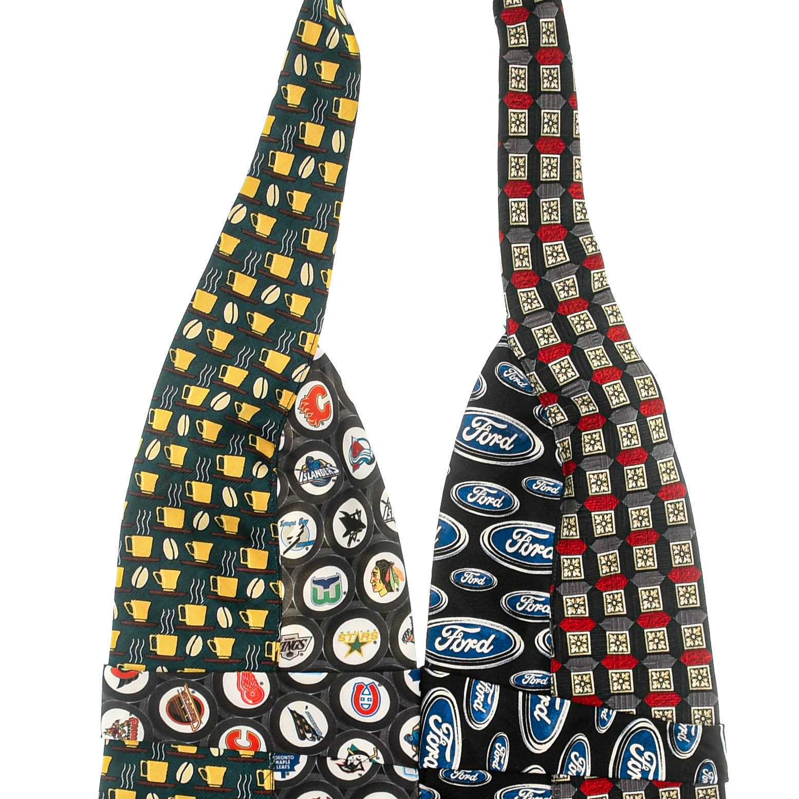 Mixed Media Print Tie Halter Top