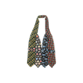 Mixed Media Print Tie Halter Top