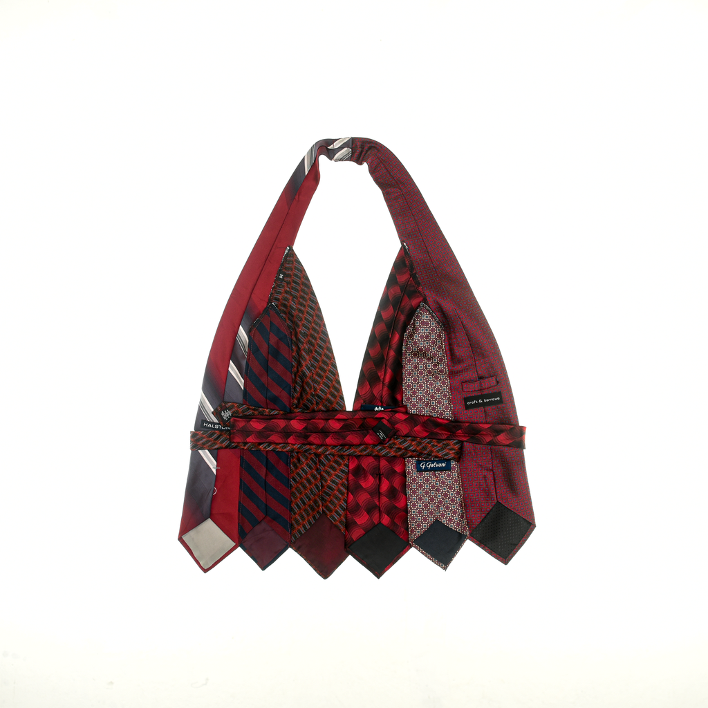 Red Tie Halter Top