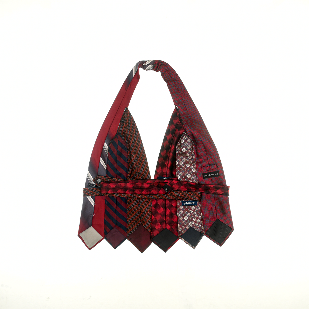 Red Tie Halter Top