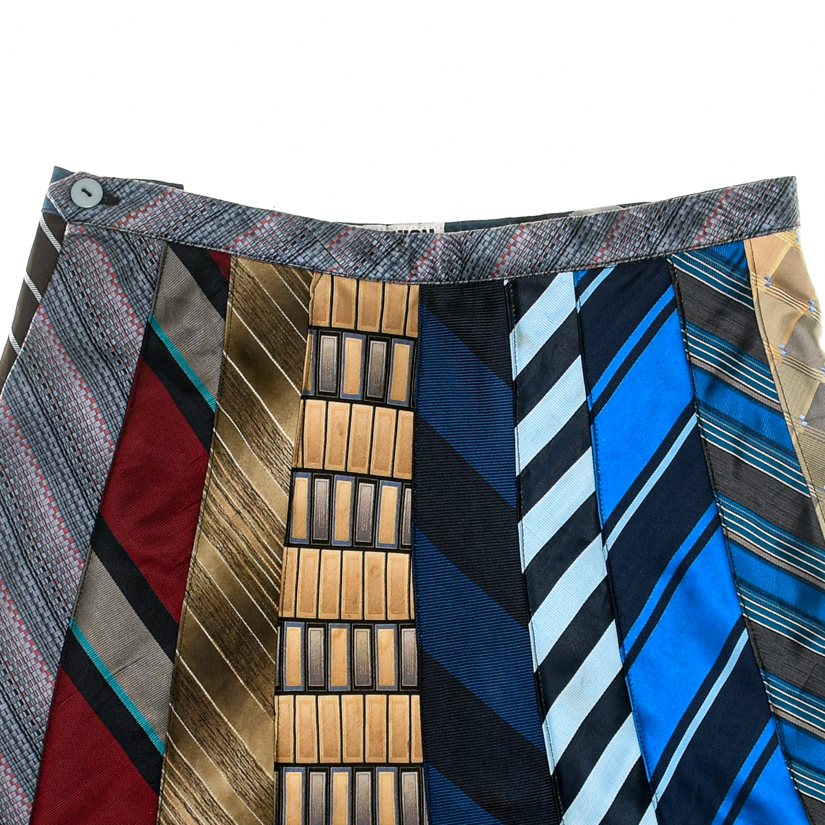 Red, Blue, and Beige Tie SKirts