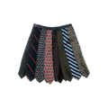 Mixed Blues Tie Skirt