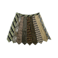 Mixed Earth Tones Tie Skirt