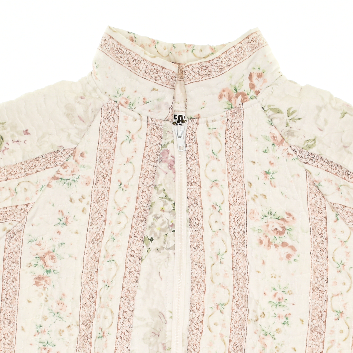 Baby Pink Floral Classic Quilt Bomber