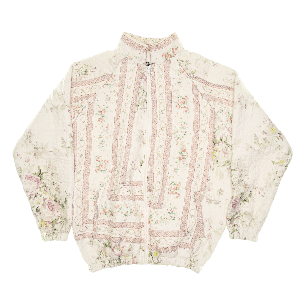Baby Pink Floral Classic Quilt Bomber