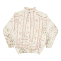 Baby Pink Floral Classic Quilt Bomber