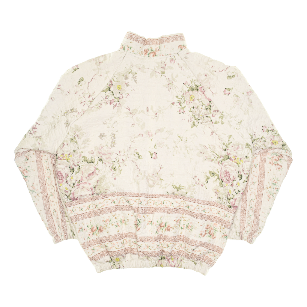 Baby Pink Floral Classic Quilt Bomber
