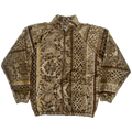 Brown Classic Quilt Bomber