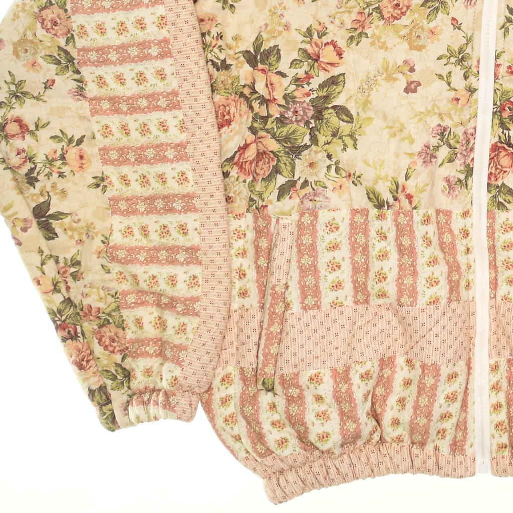 Pink Rose Classic Quilt Bomber