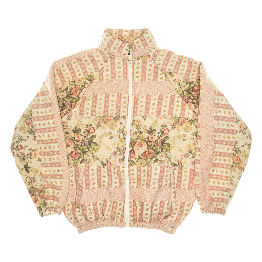 Pink Rose Classic Quilt Bomber