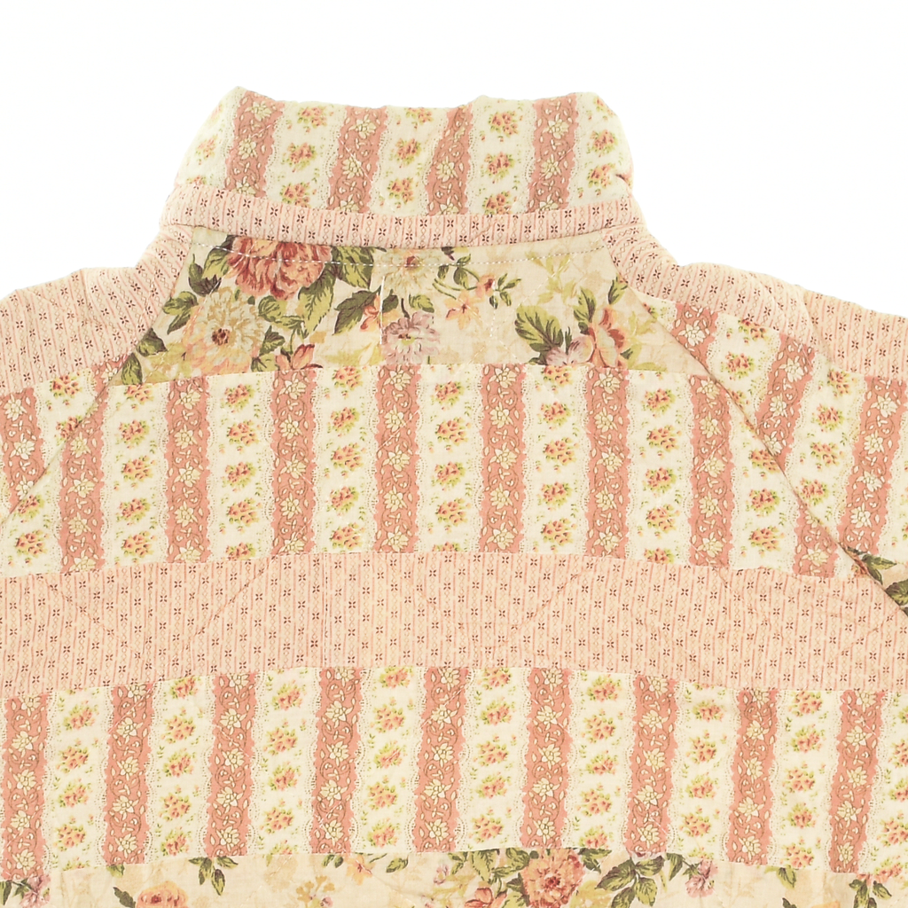 Pink Rose Classic Quilt Bomber