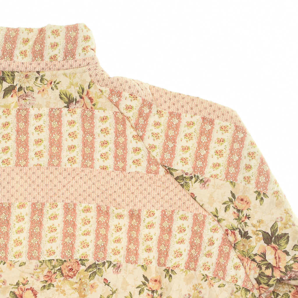 Pink Rose Classic Quilt Bomber