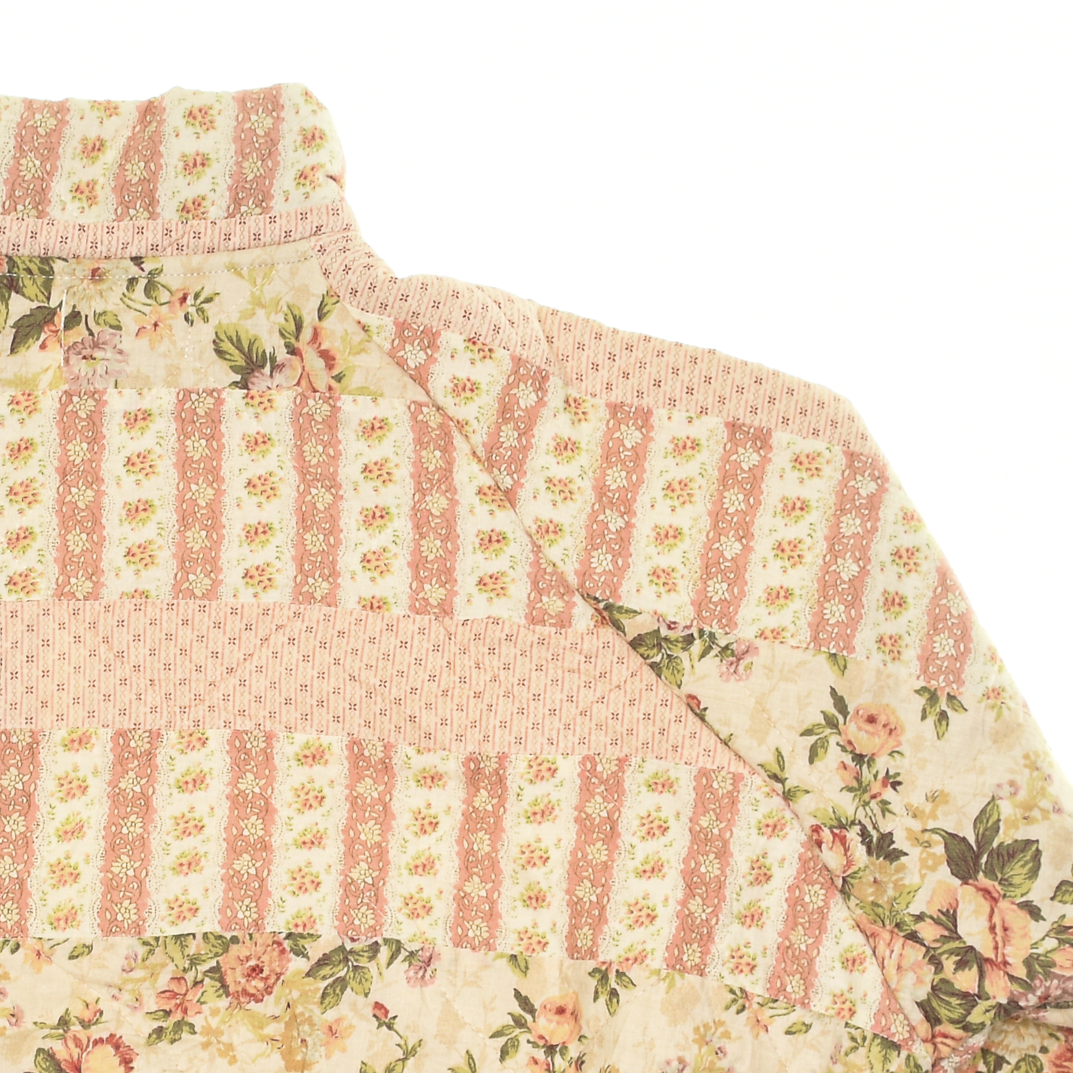 Pink Rose Classic Quilt Bomber