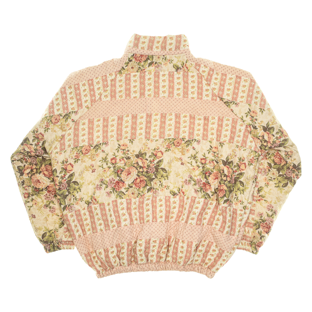 Pink Rose Classic Quilt Bomber