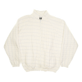 White & Gray Minimalist Classic Quilt Bomber