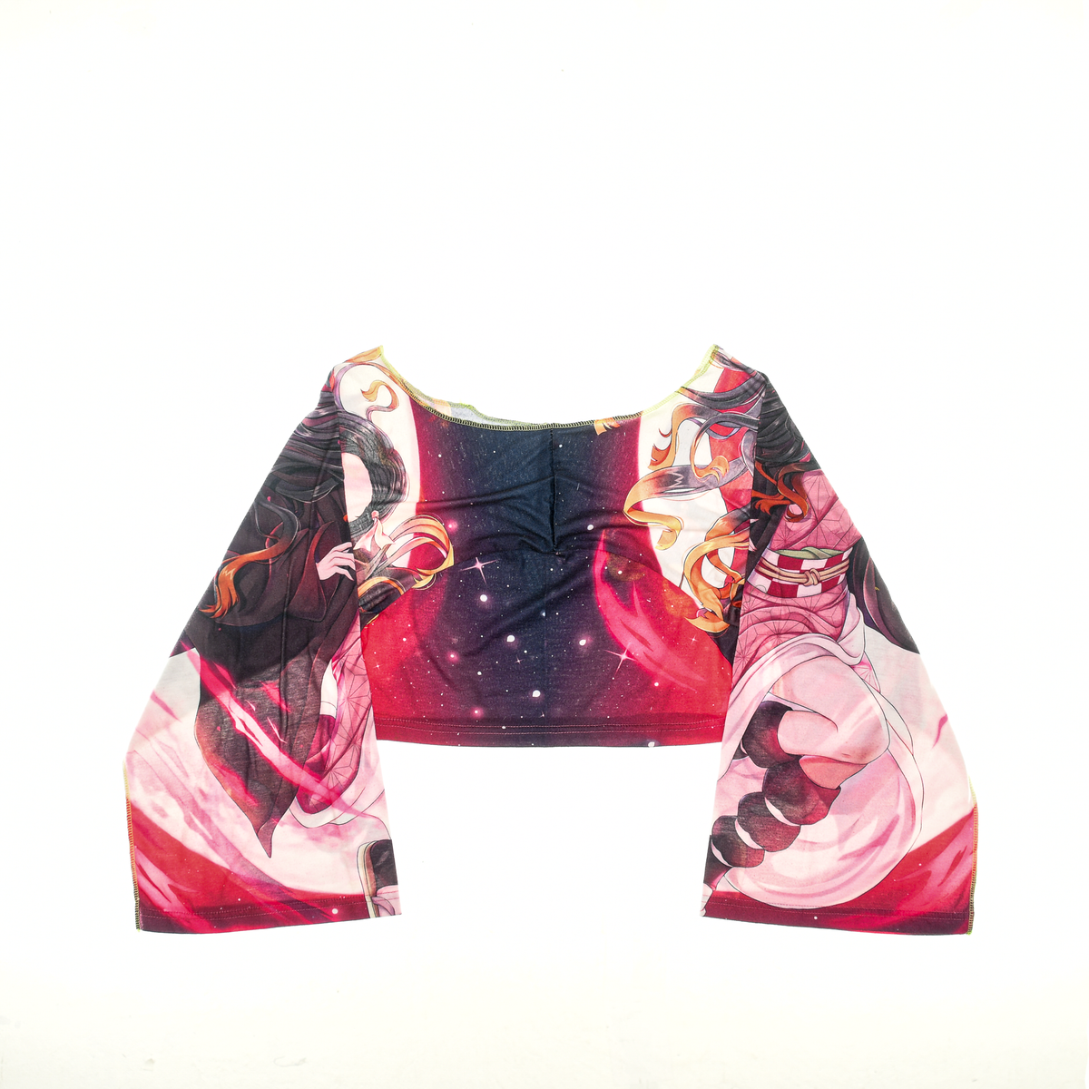 Anime Galaxy Reversible Crop Top