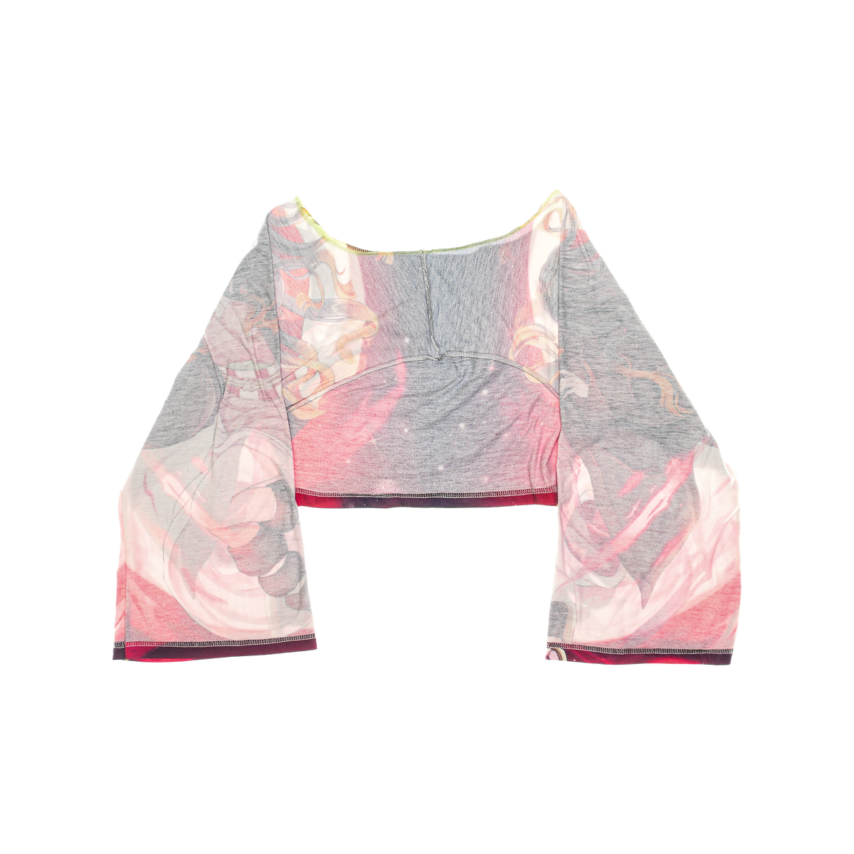 Anime Galaxy Reversible Crop Top