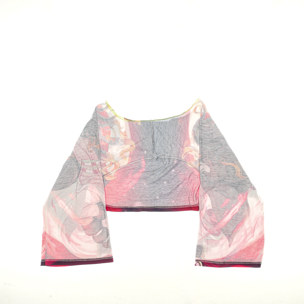 Anime Galaxy Reversible Crop Top