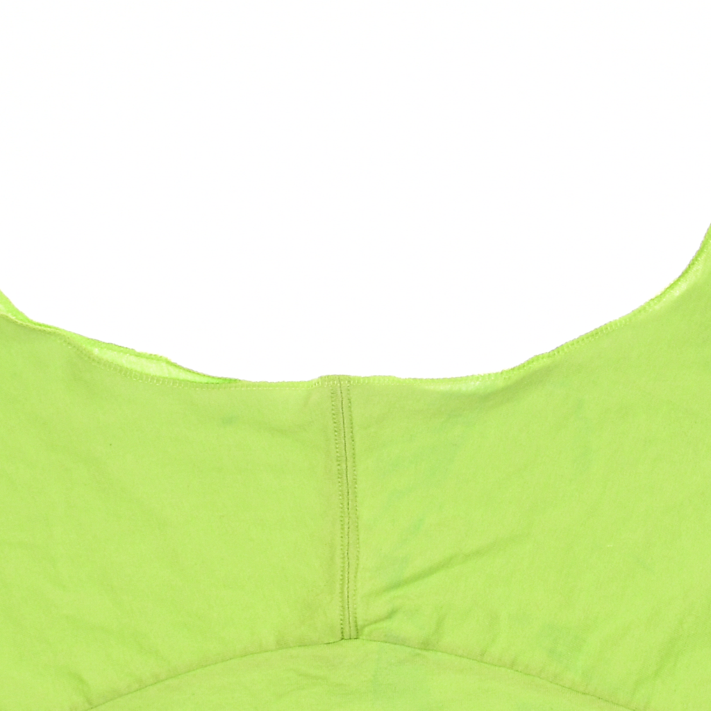 Lime Green Reversible Crop Top