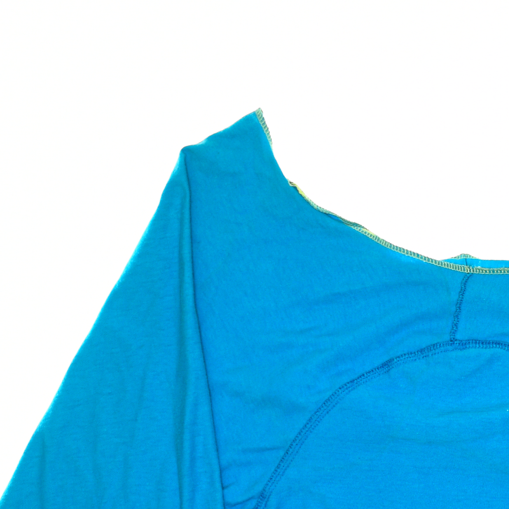 Cobalt Blue Reversible Crop Top