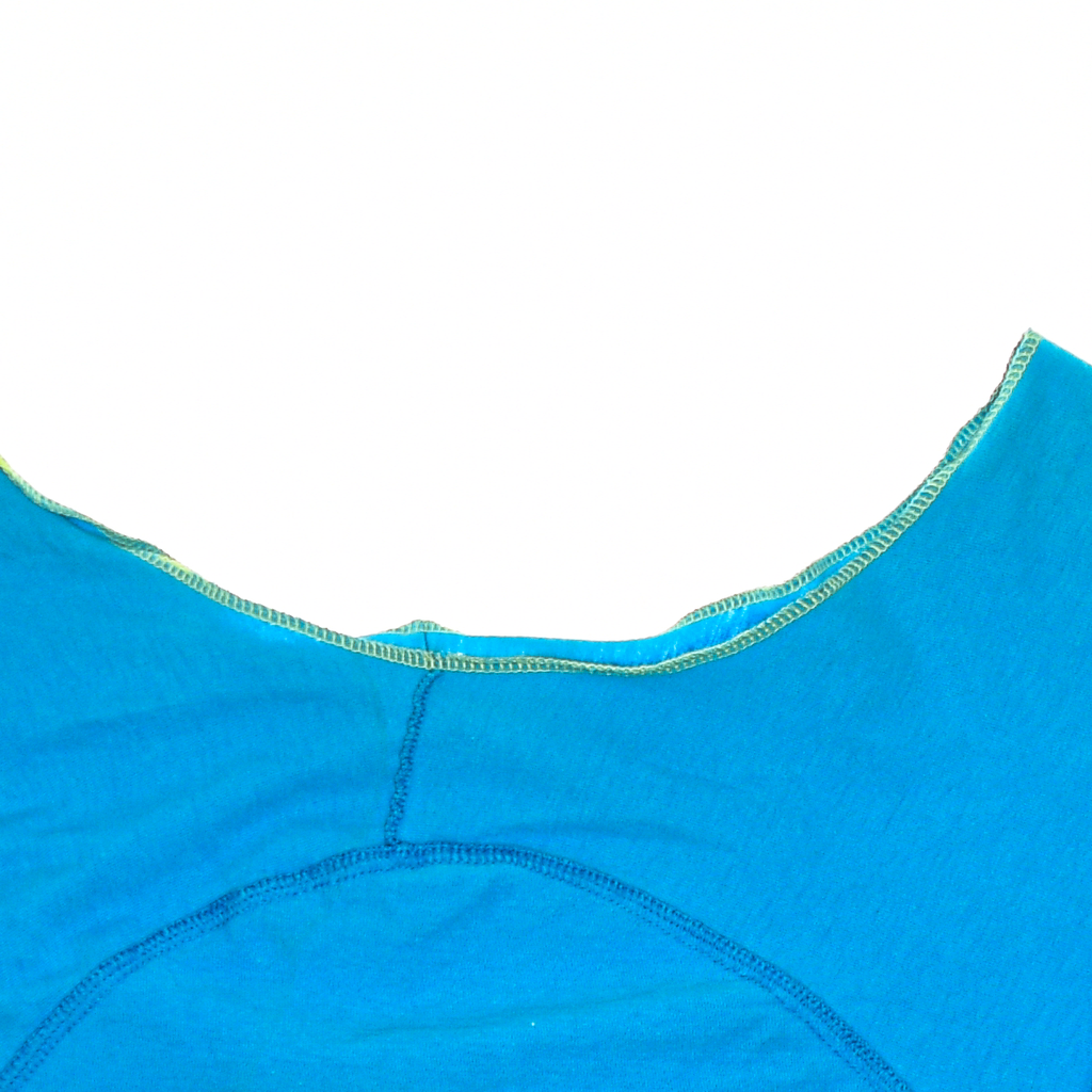 Cobalt Blue Reversible Crop Top