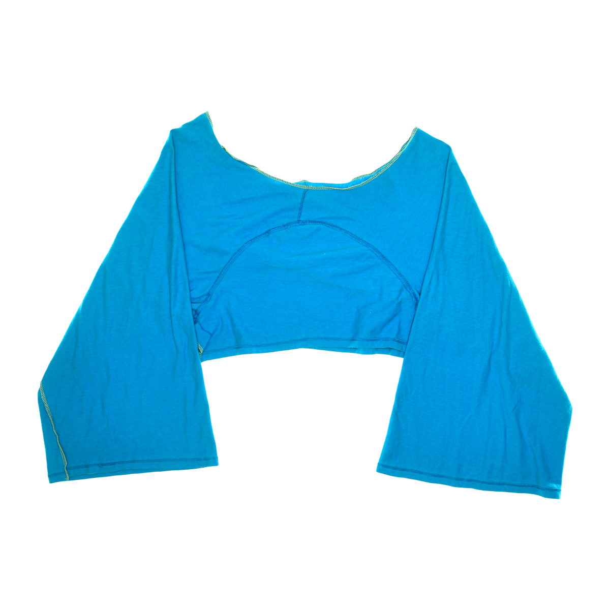 Cobalt Blue Reversible Crop Top