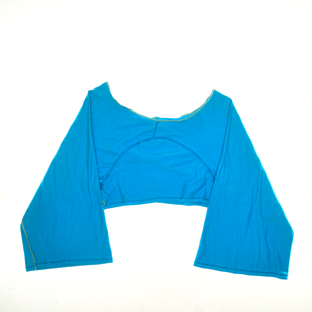 Cobalt Blue Reversible Crop Top