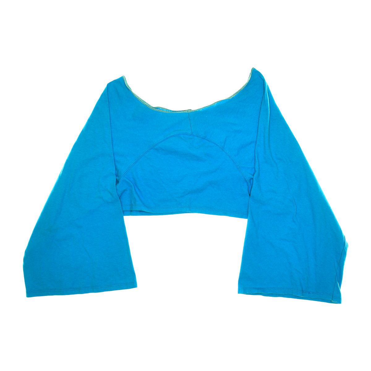 Cobalt Blue Reversible Crop Top