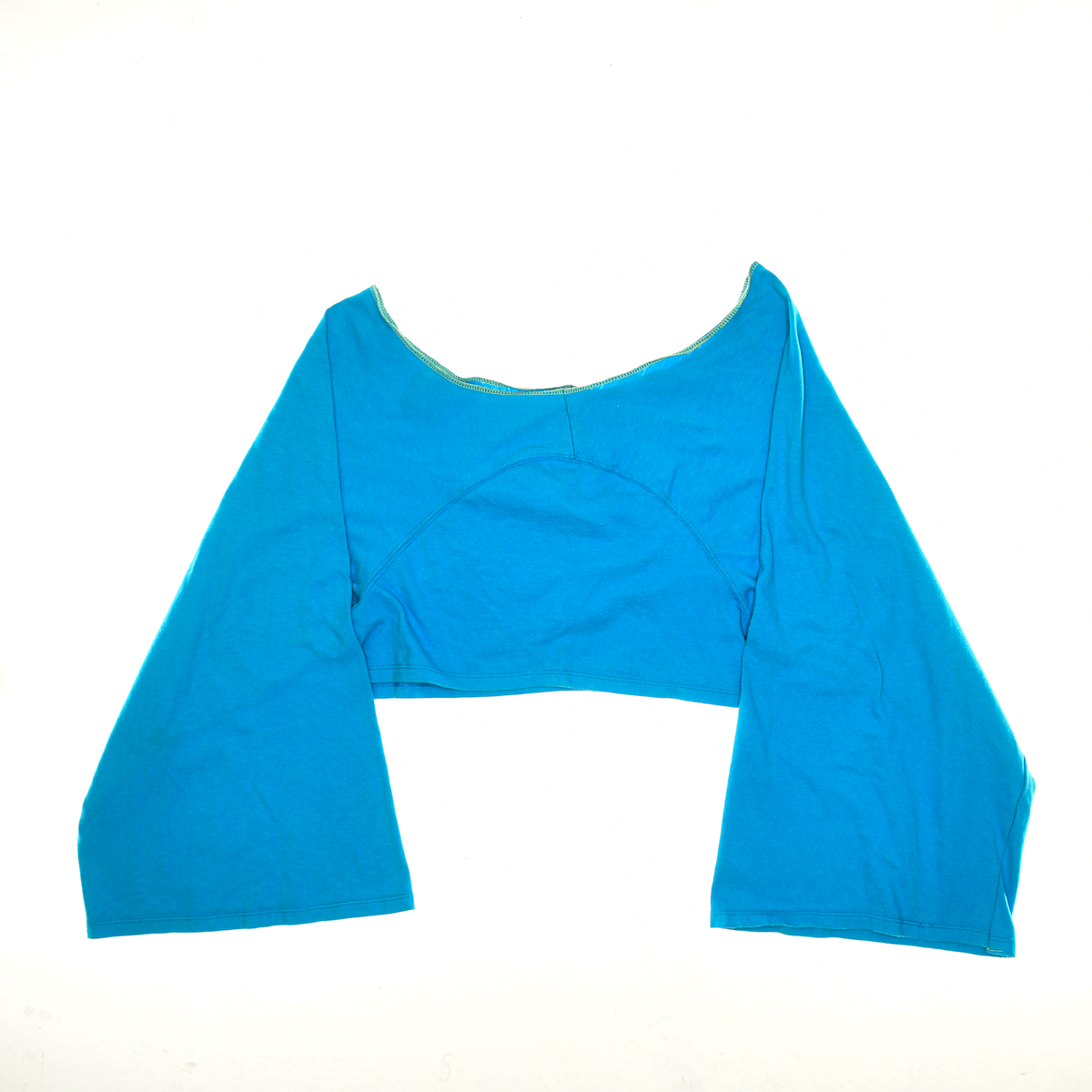 Cobalt Blue Reversible Crop Top