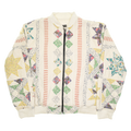 Pastels Diamond Patchwork Classic Quilt Bomber