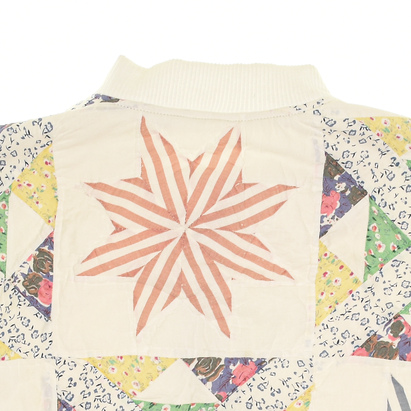 Pastels Diamond Patchwork Classic Quilt Bomber