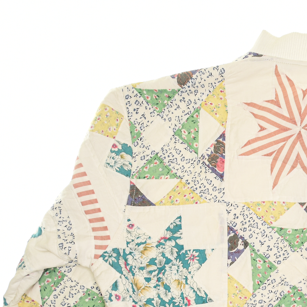 Pastels Diamond Patchwork Classic Quilt Bomber