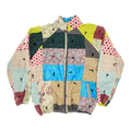 Vibrant Patchwork Classic Quilt Bomber