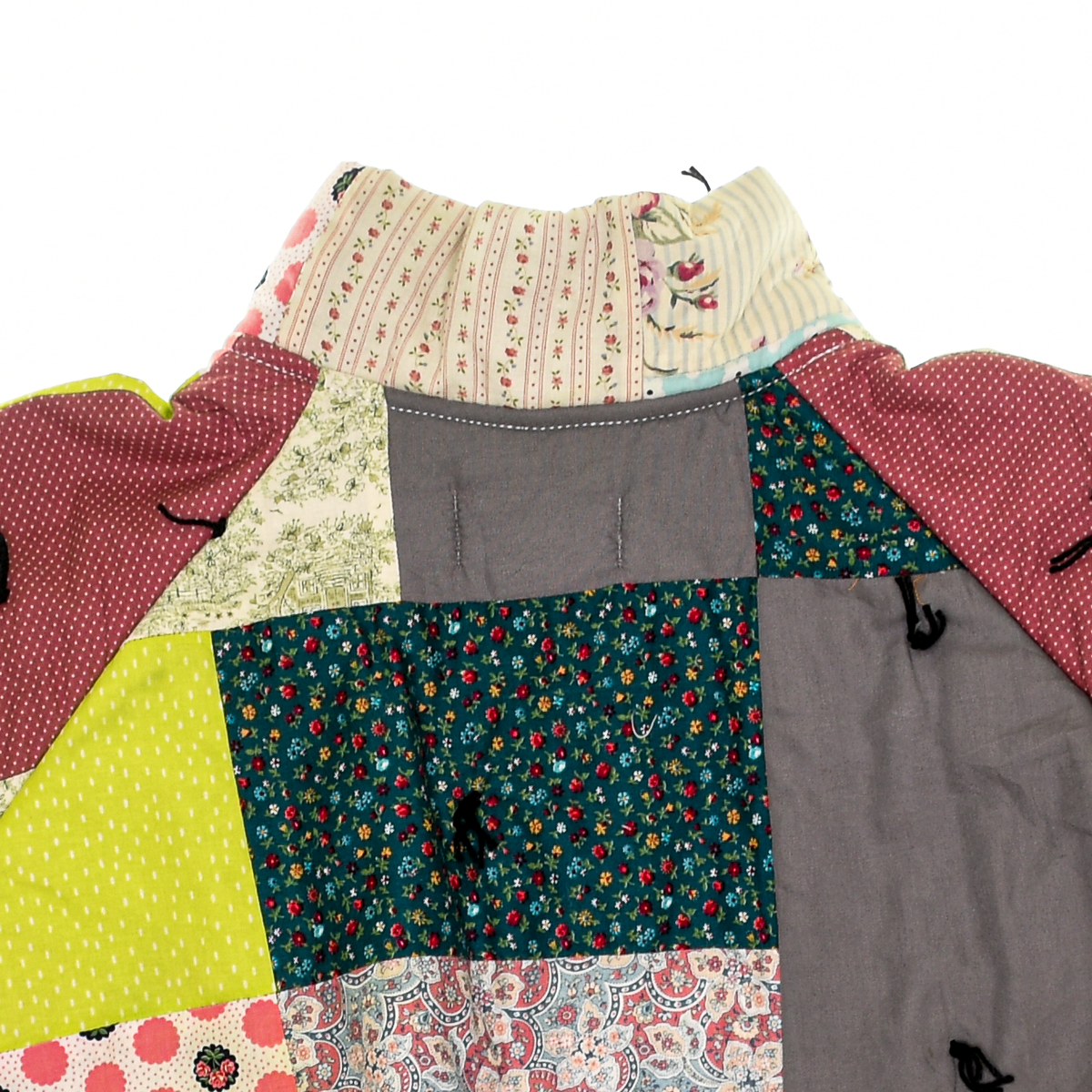 Vibrant Patchwork Classic Quilt Bomber