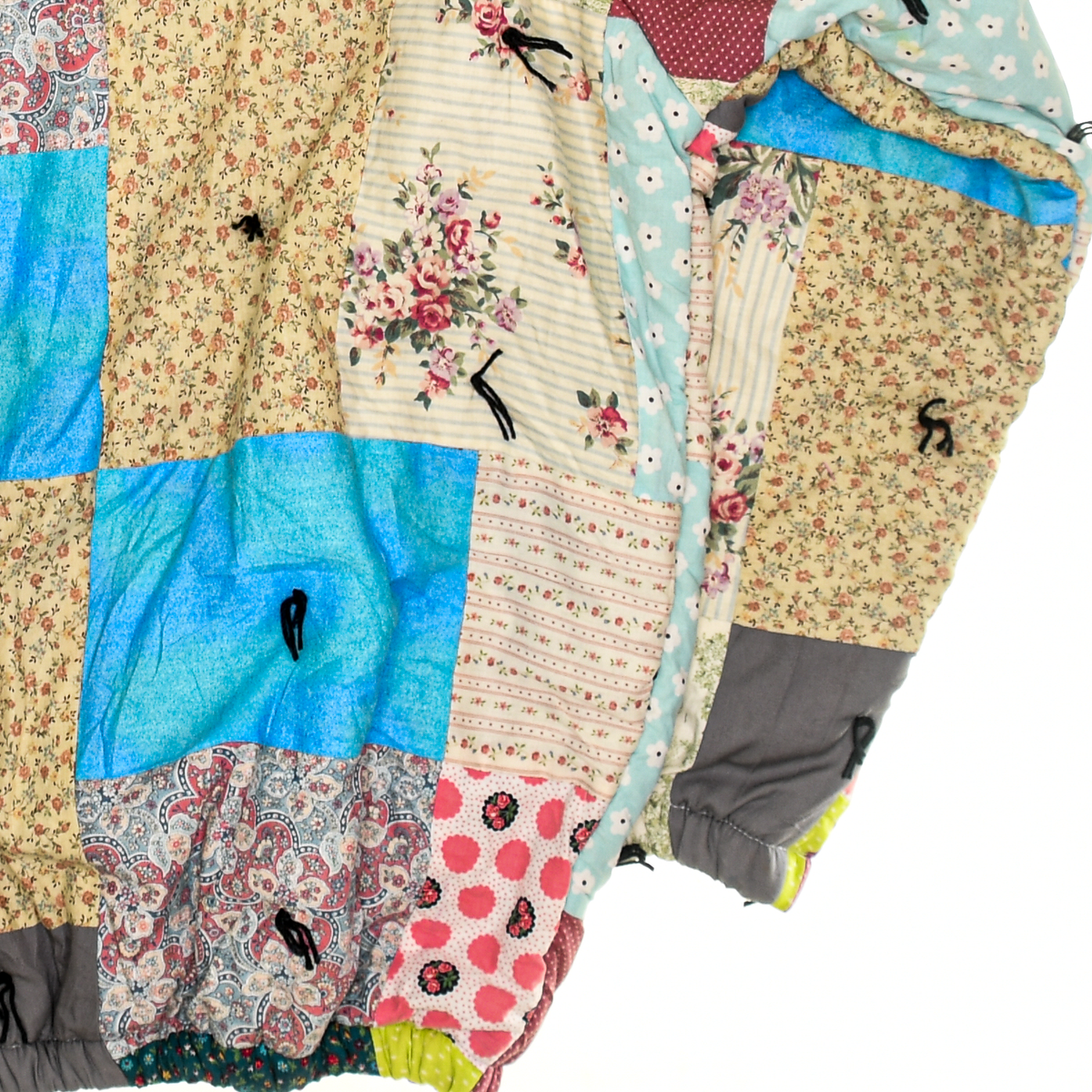 Vibrant Patchwork Classic Quilt Bomber