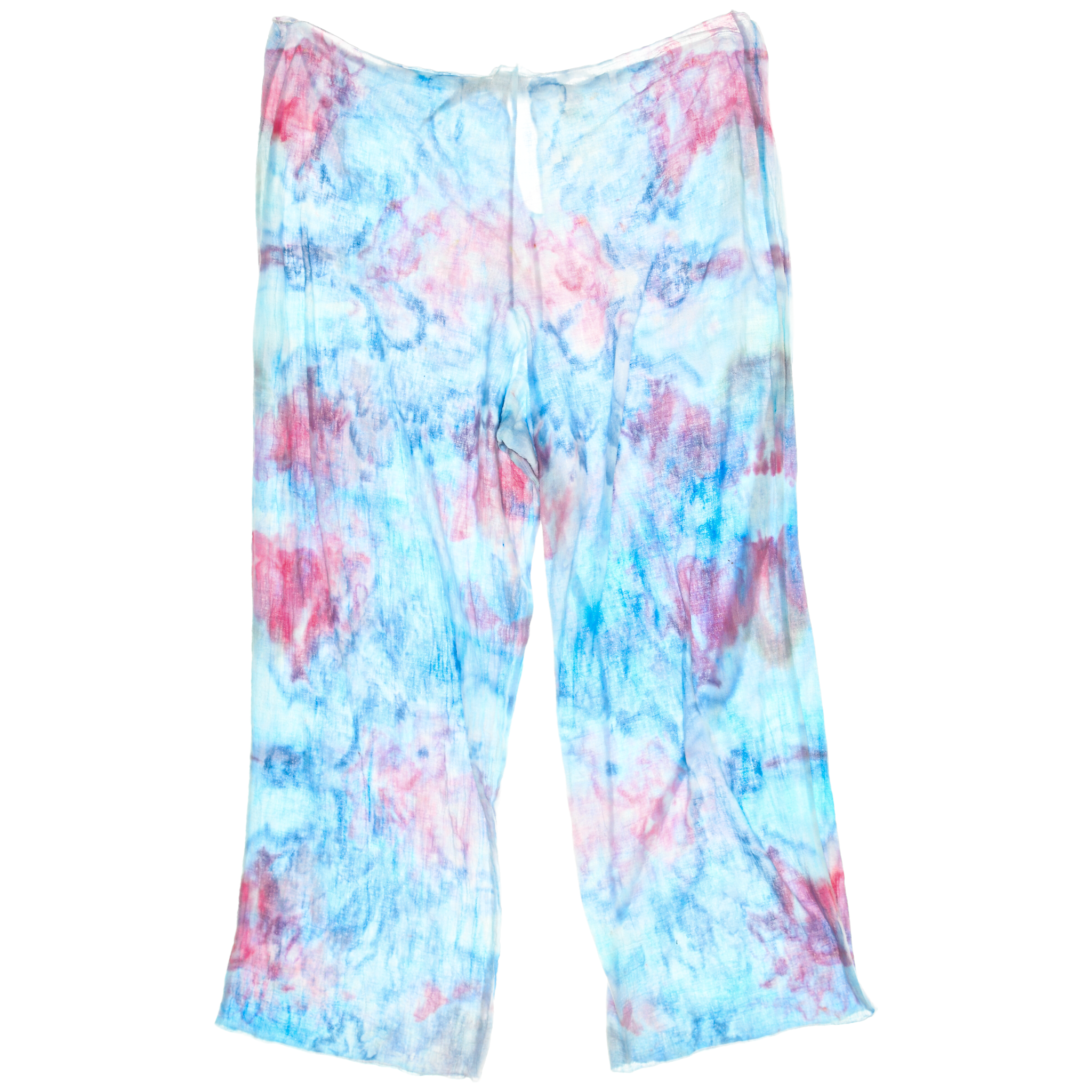 Ice Dye Cotton Pants