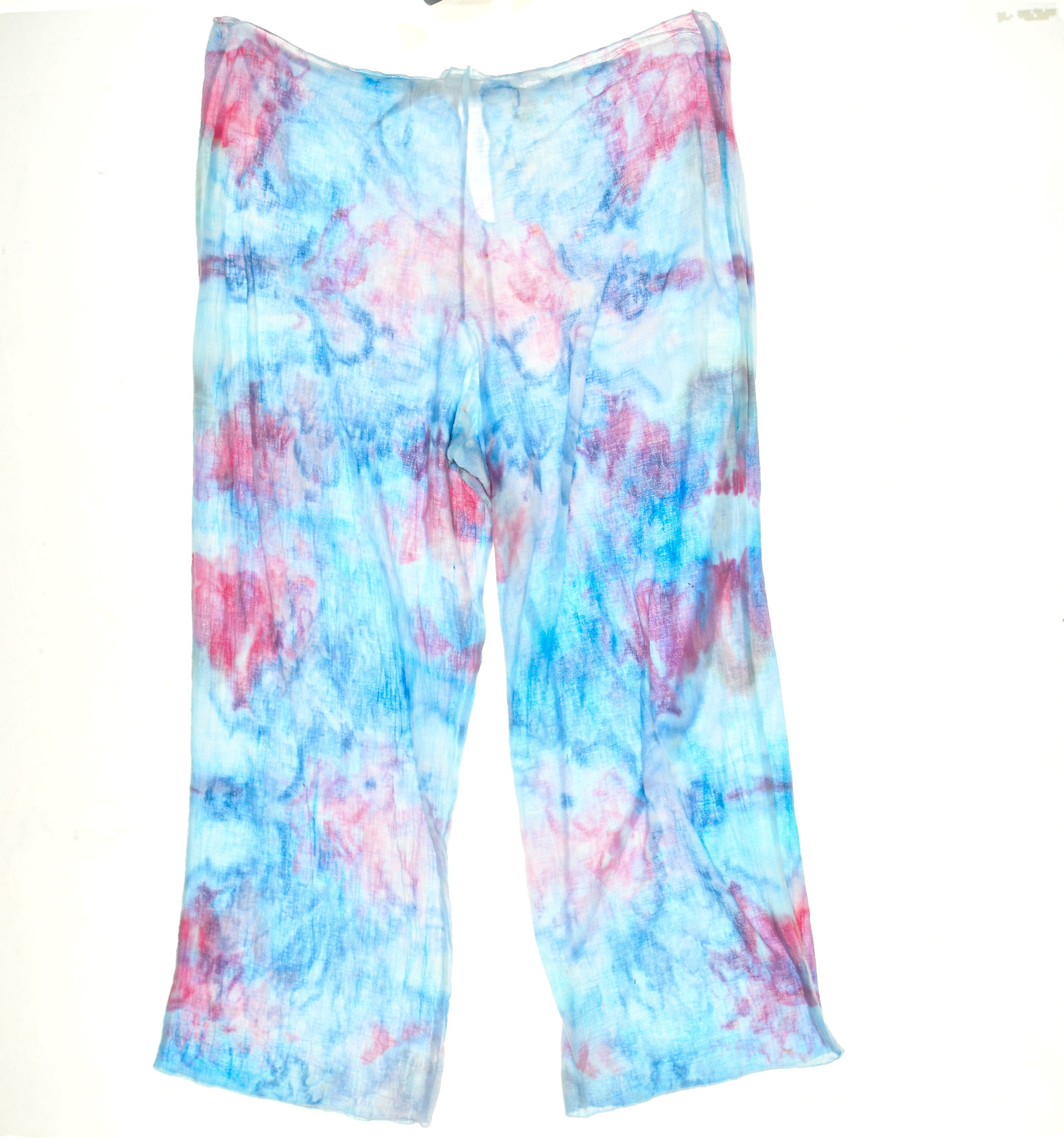Ice Dye Cotton Pants
