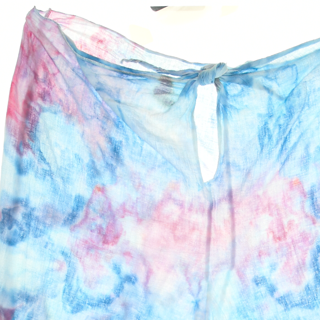 Ice Dye Cotton Pants