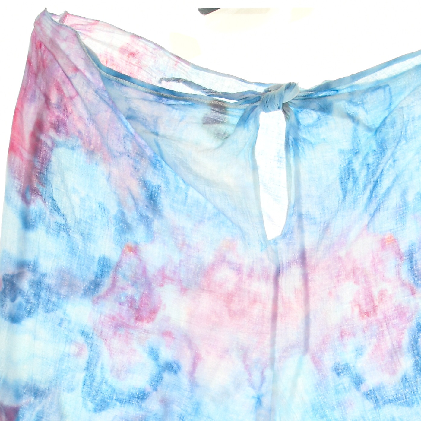 Ice Dye Cotton Pants