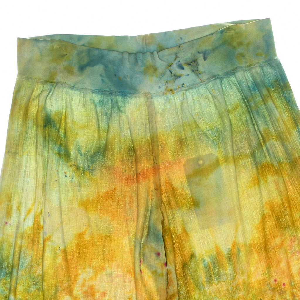 Ice Dye Cotton Pants