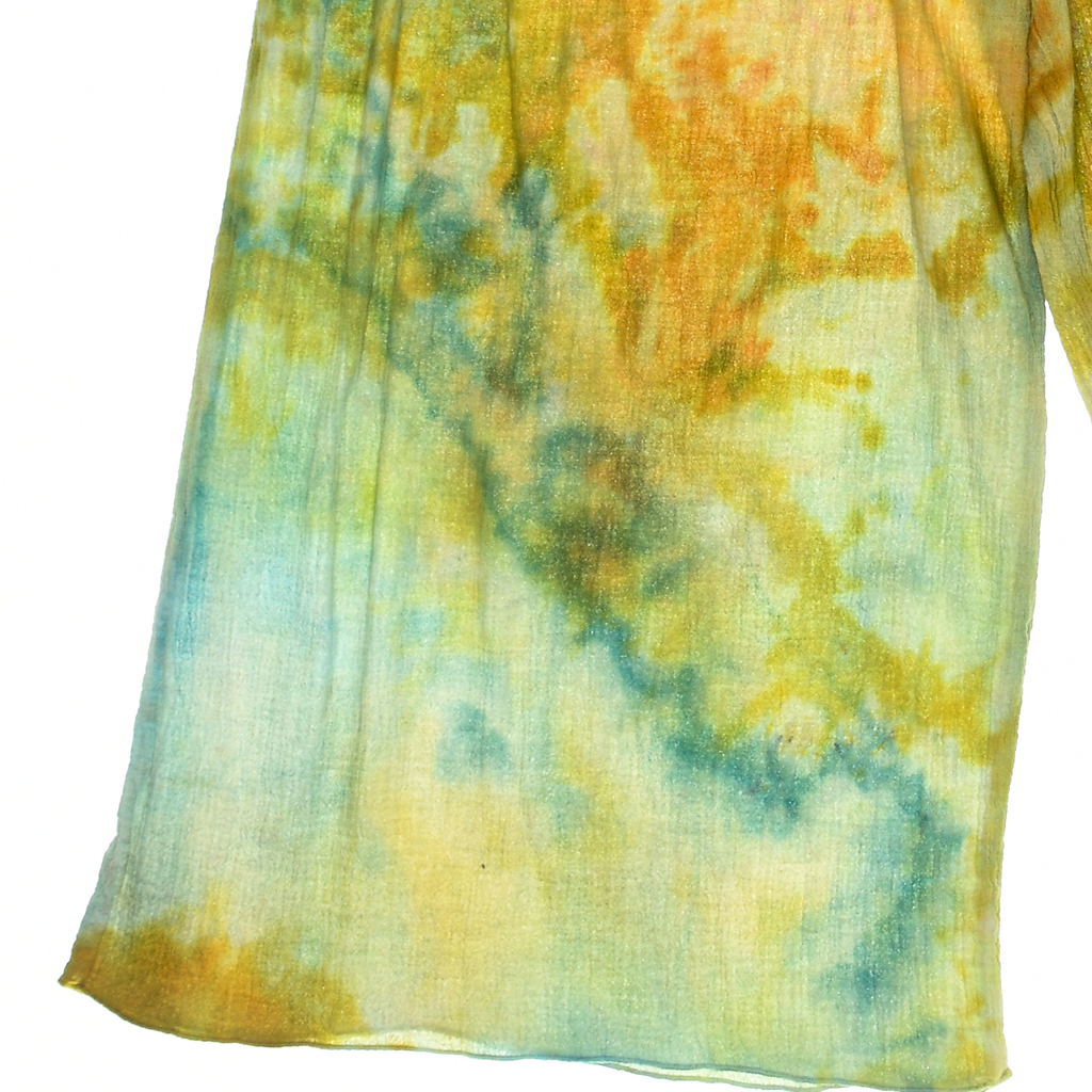 Ice Dye Cotton Pants