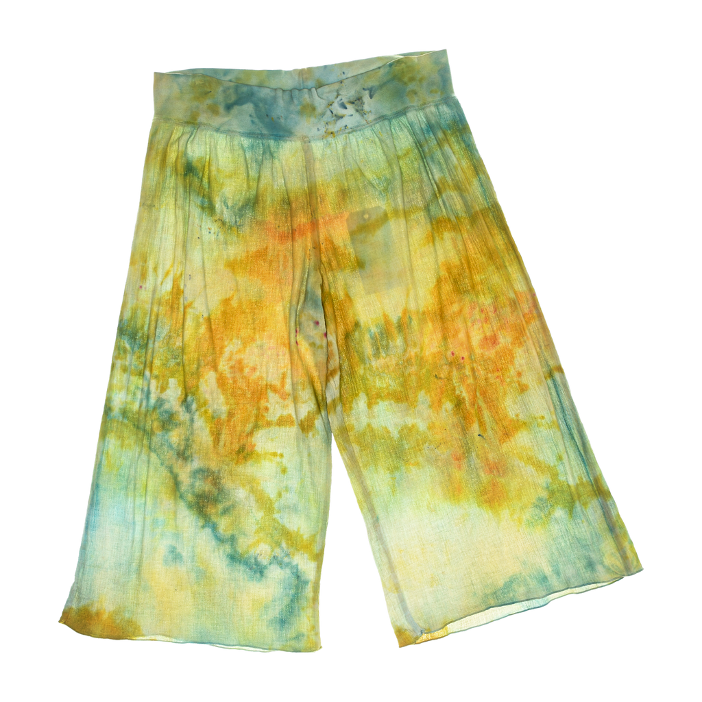 Ice Dye Cotton Pants